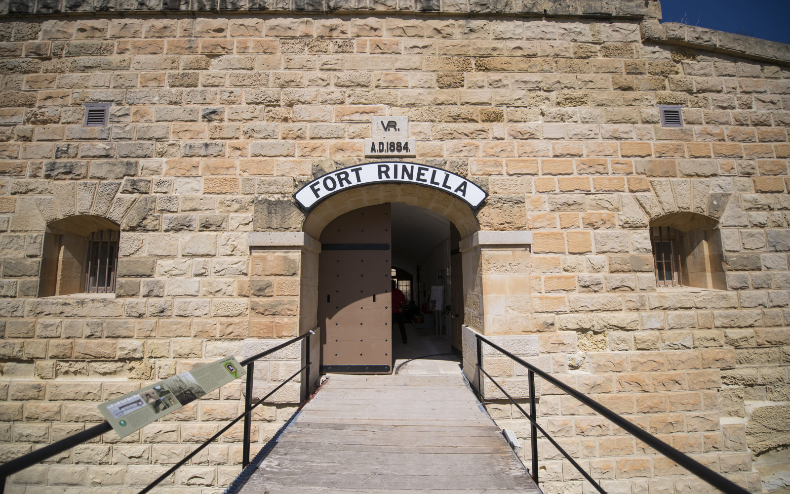 Fort Rinella Entrance
