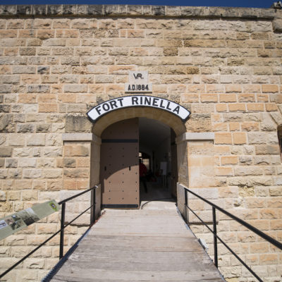 Fort Rinella Entrance
