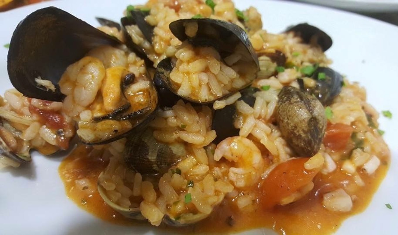 Fish risotto Quality restaurant Malta