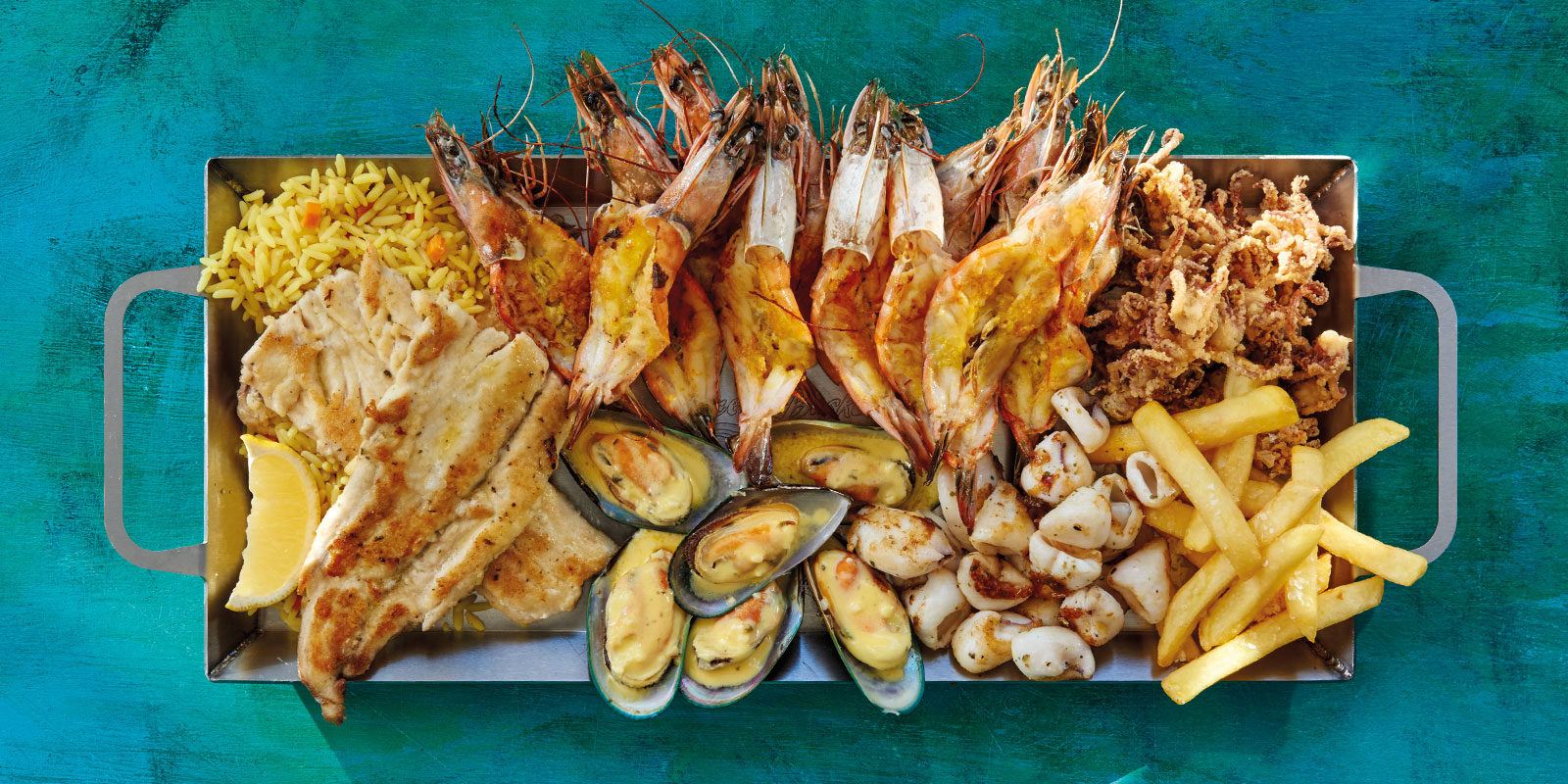 Fish and Seafood Platter Quality Restaurant Malta